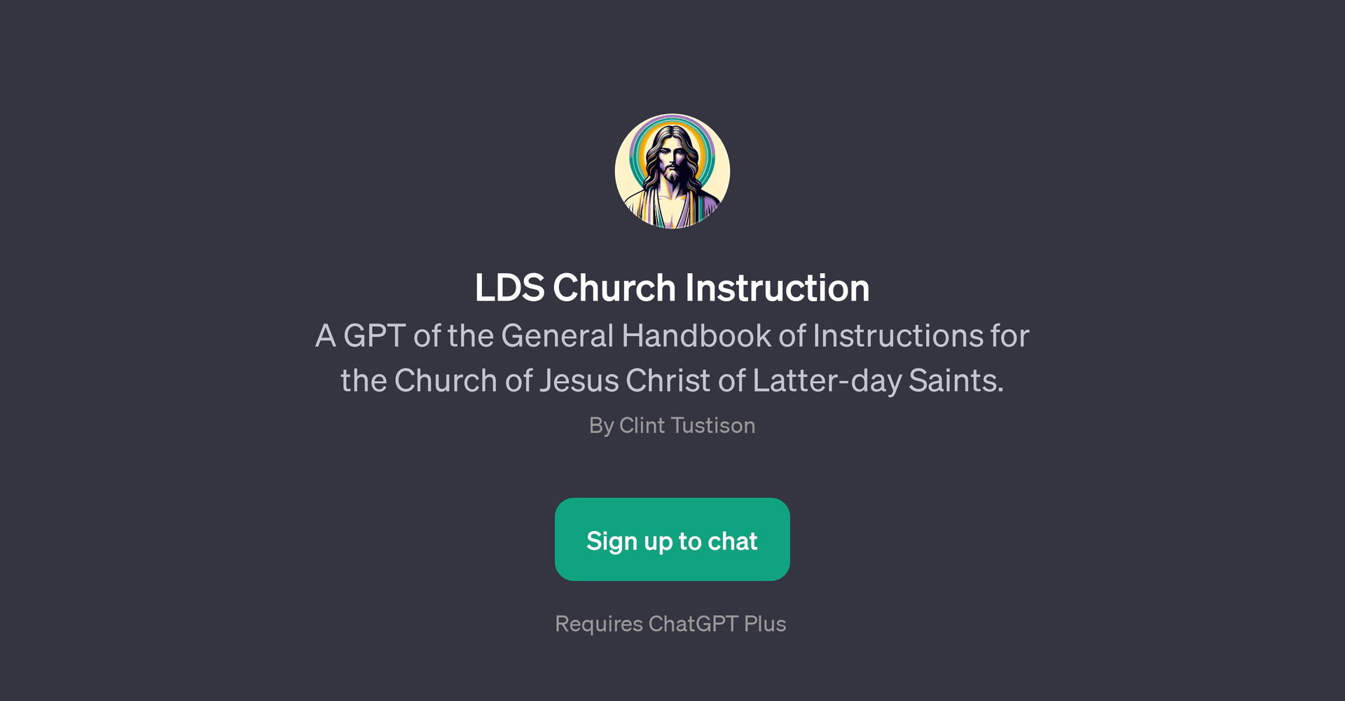 LDS Church Instruction