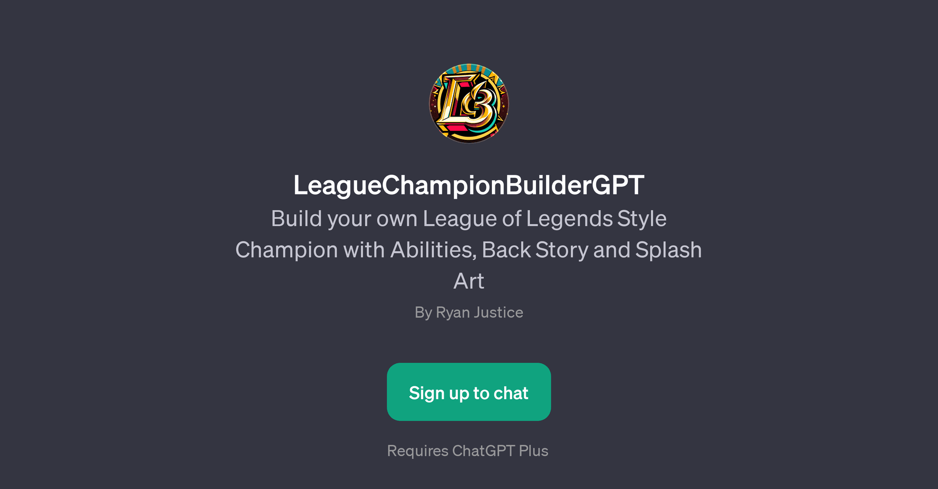 LeagueChampionBuilderGPT