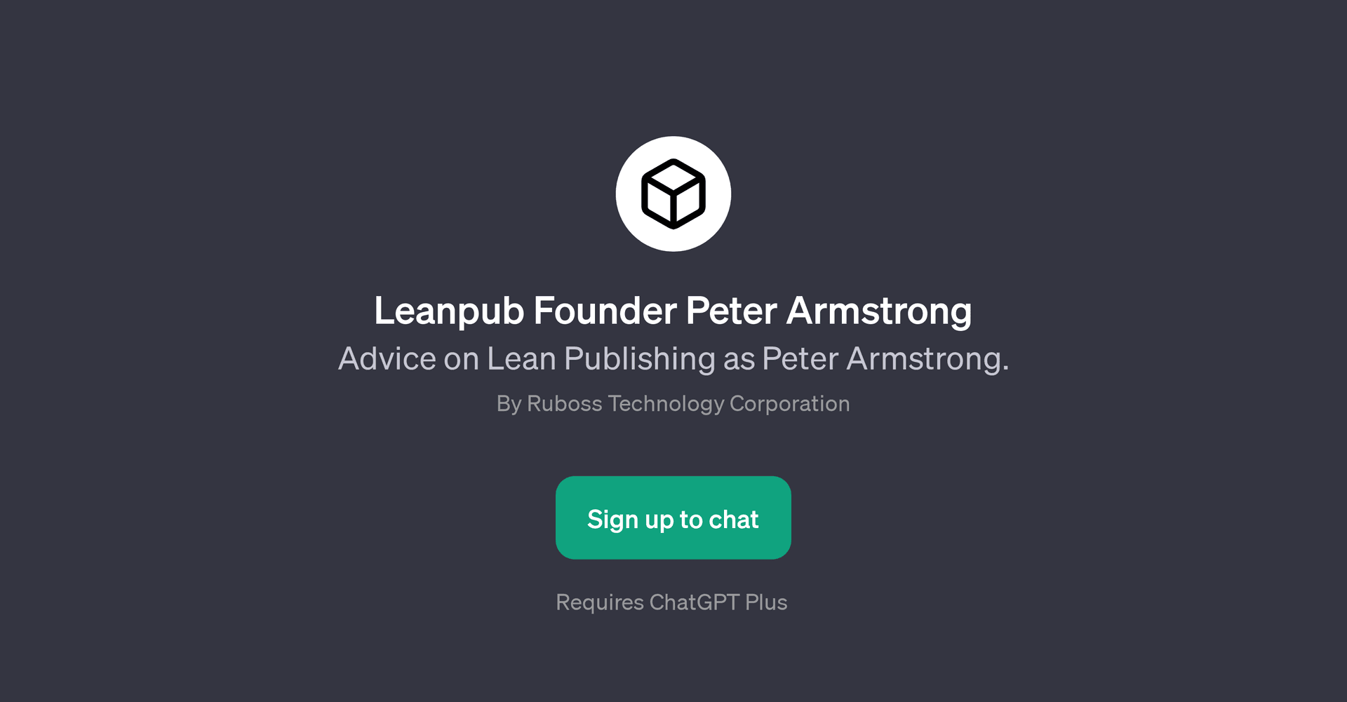 Leanpub Founder Peter Armstrong