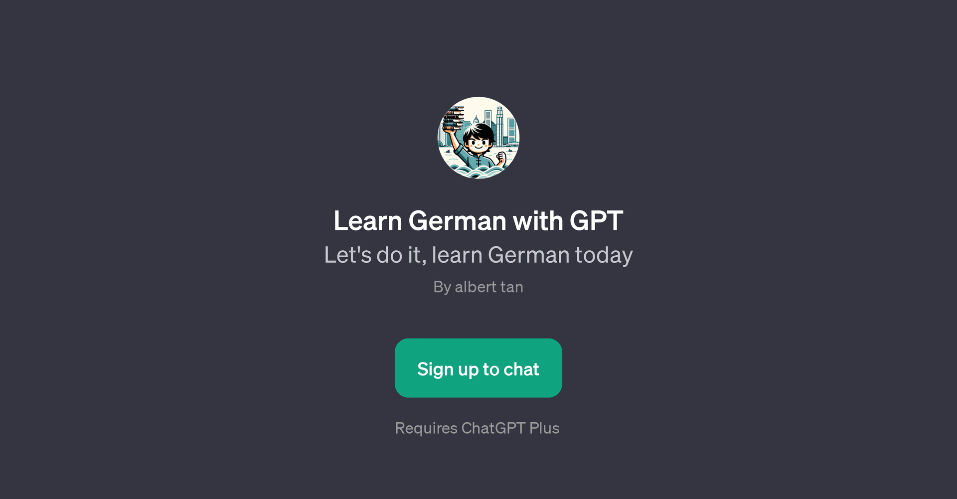 Learn German with GPT