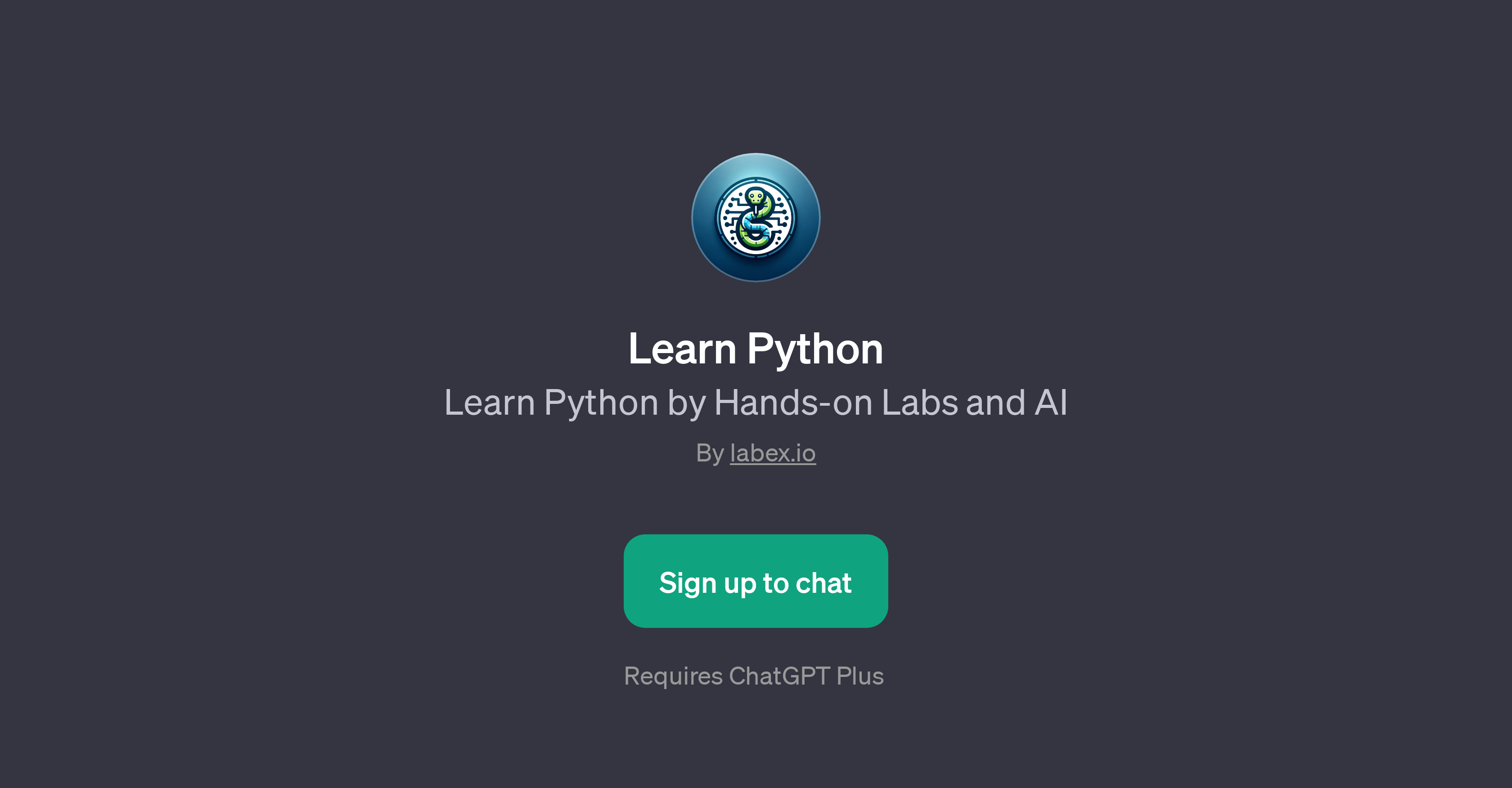 Learn Python GPT
