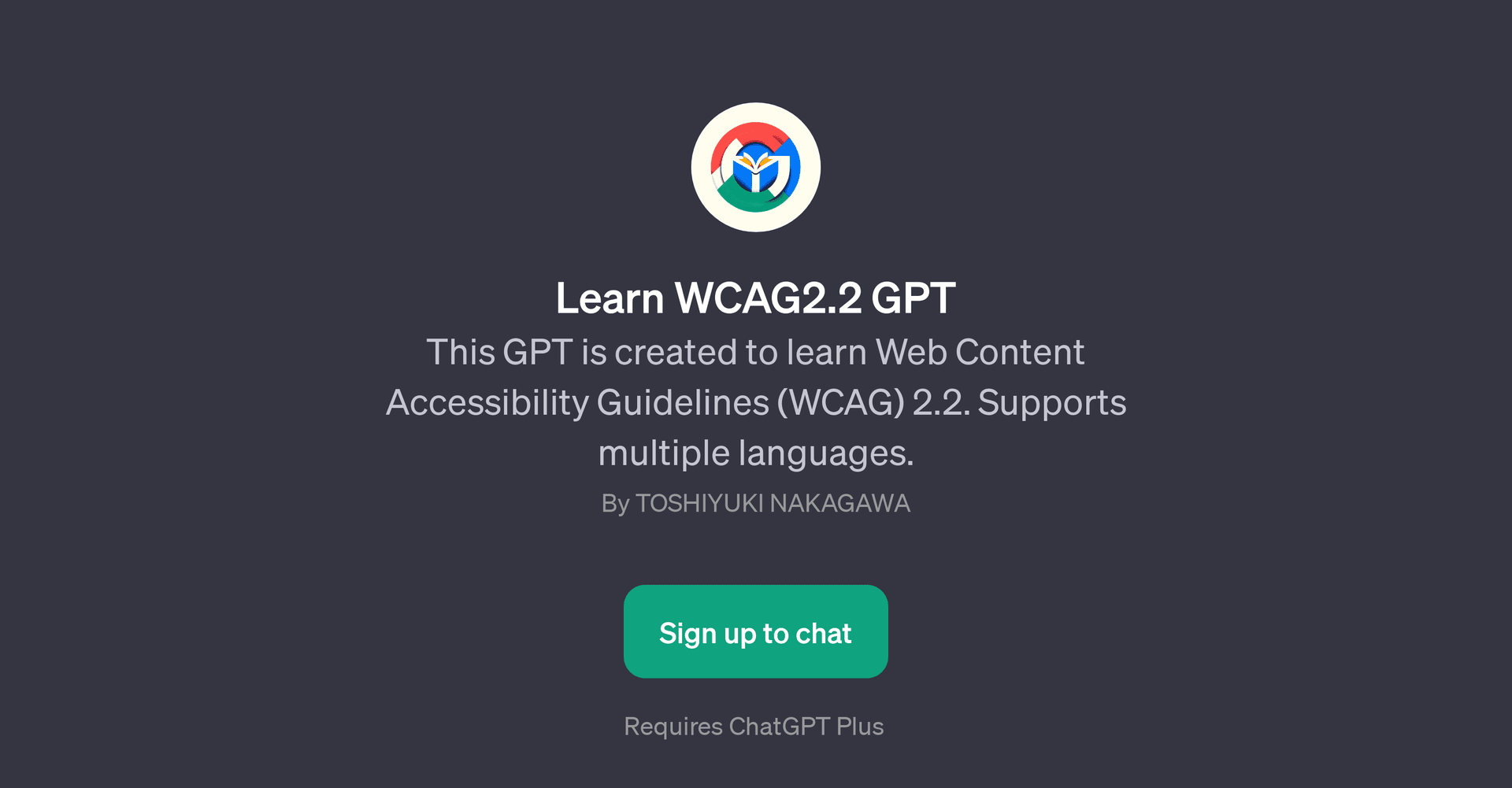 Learn WCAG2.2 GPT