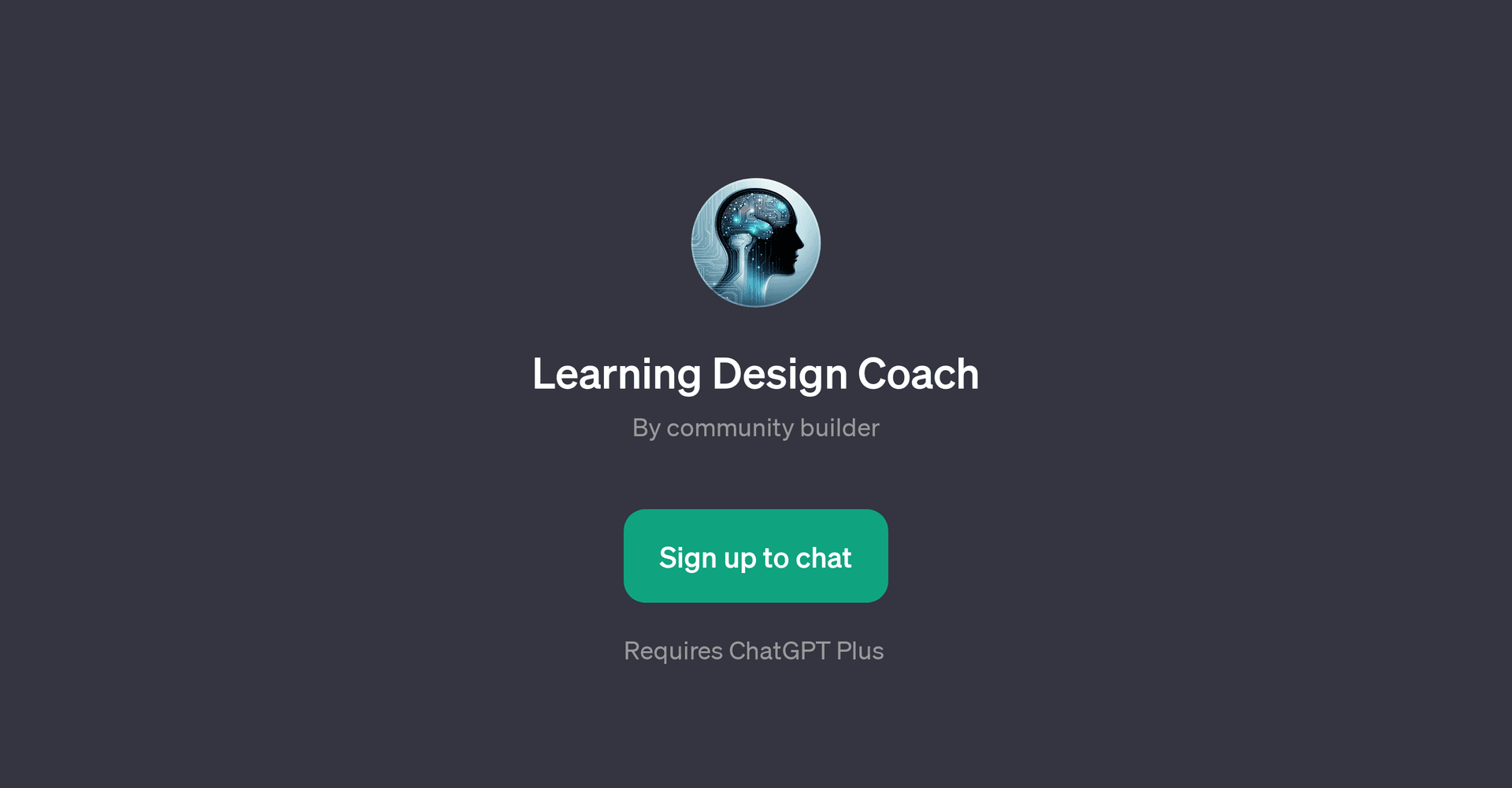 Learning Design Coach