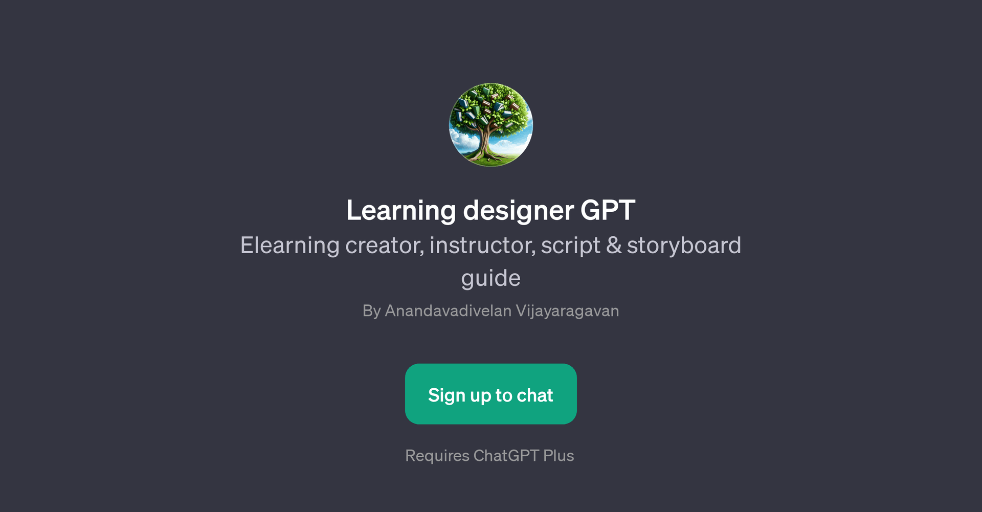 Learning Designer GPT