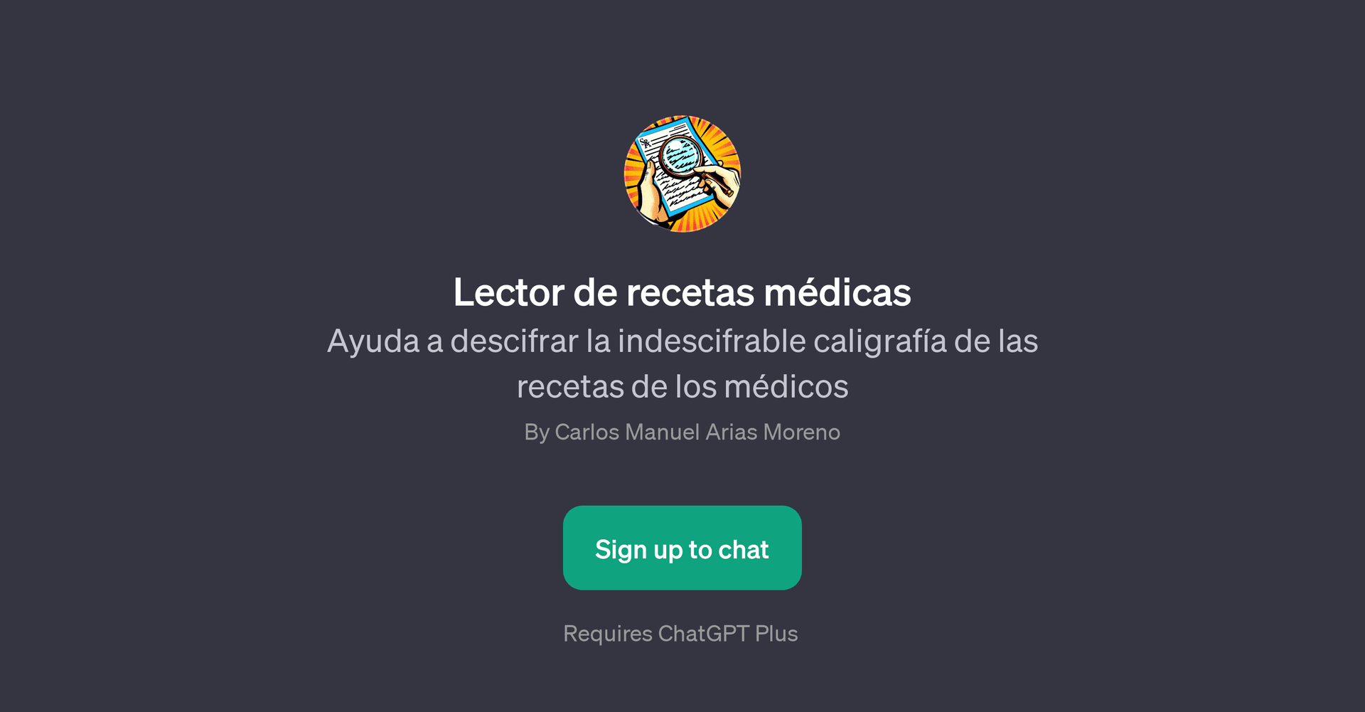 Lector de recetas mdicas