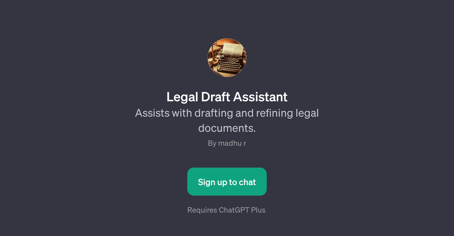 Legal Draft Assistant