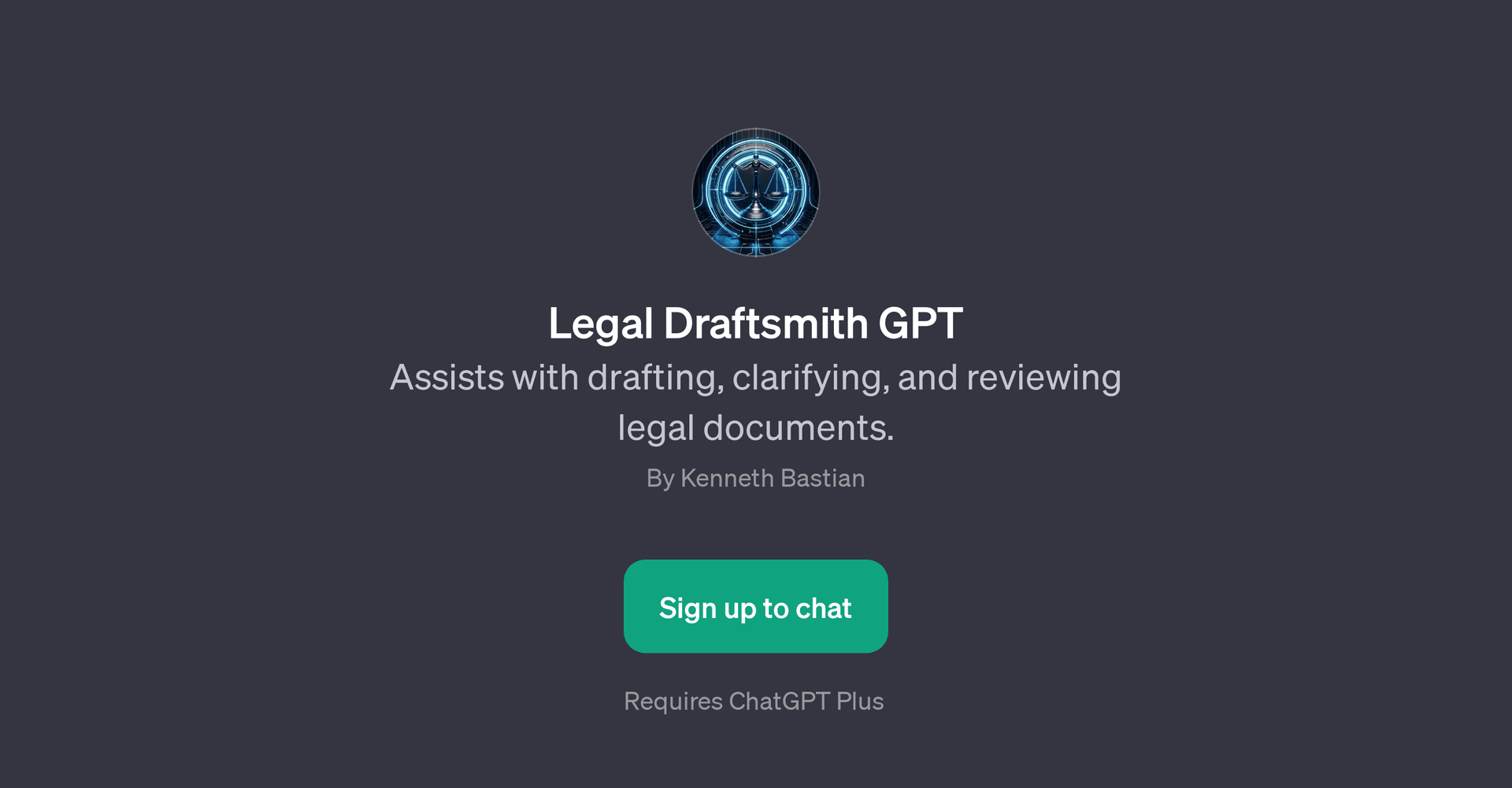 Legal Draftsmith GPT