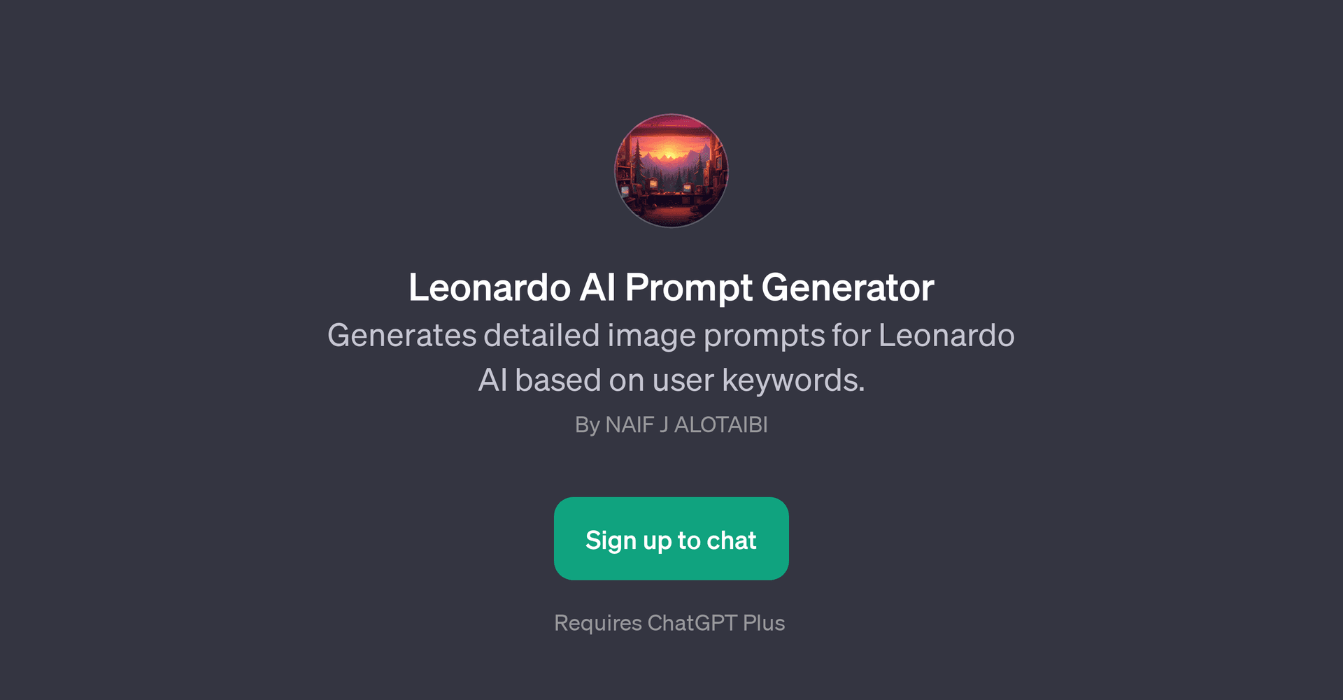 Leonardo AI Prompt Generator