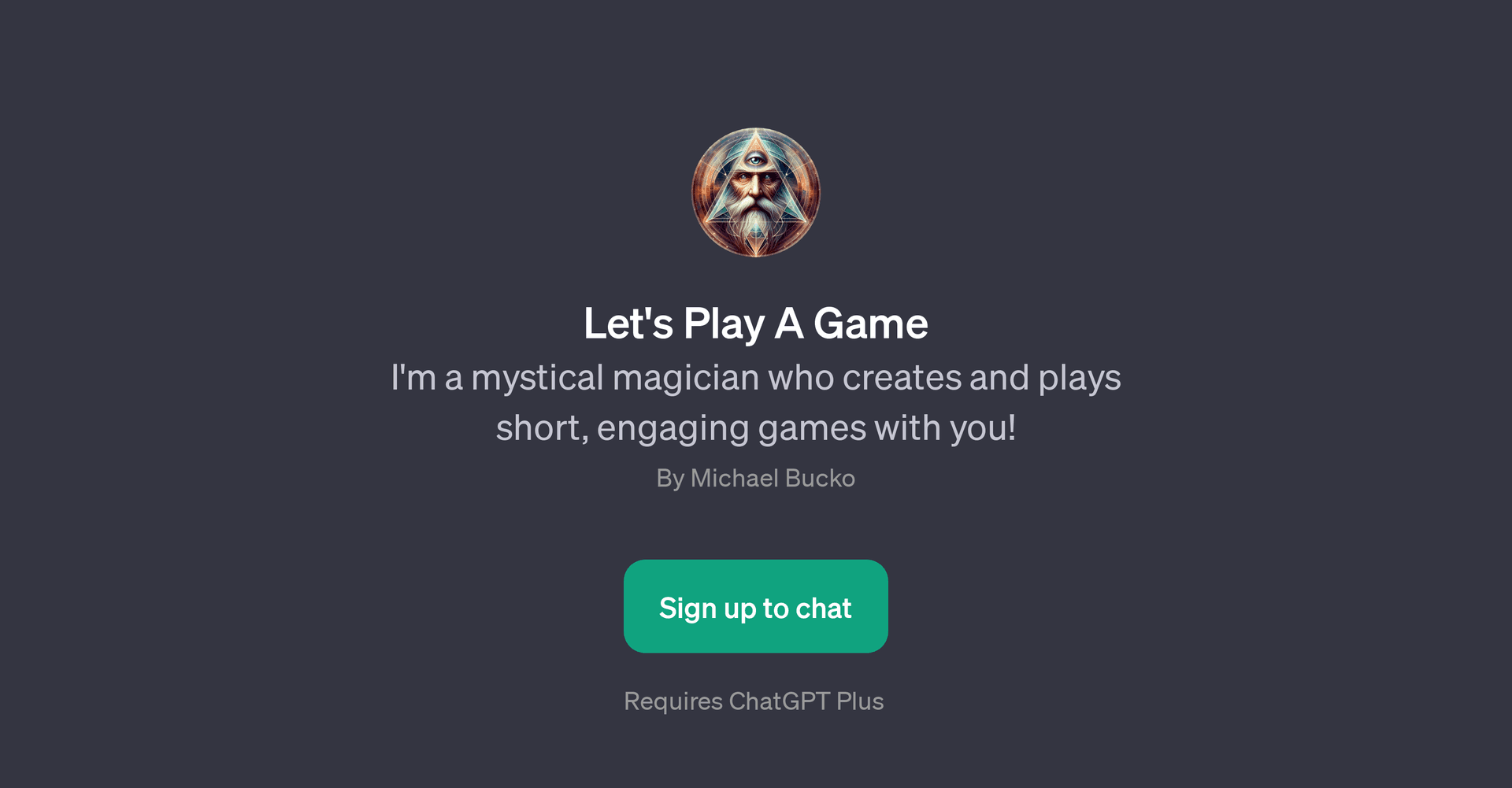 Let's Play A Game