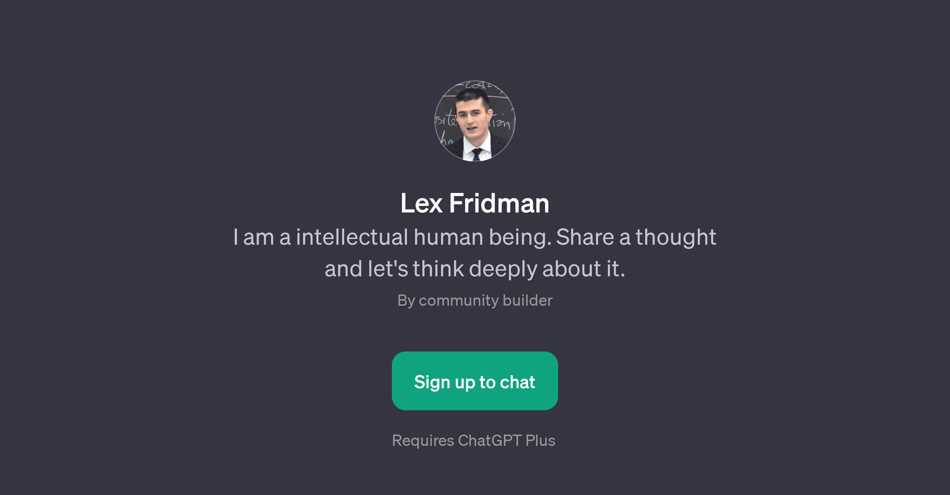 Lex Fridman GPT
