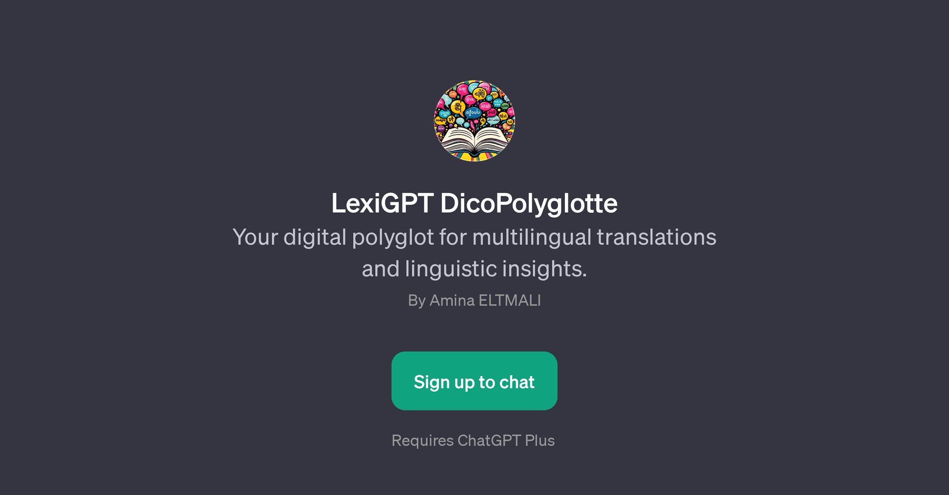 LexiGPT DicoPolyglotte