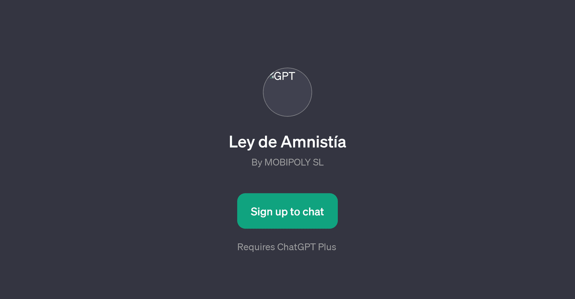 Ley de Amnista