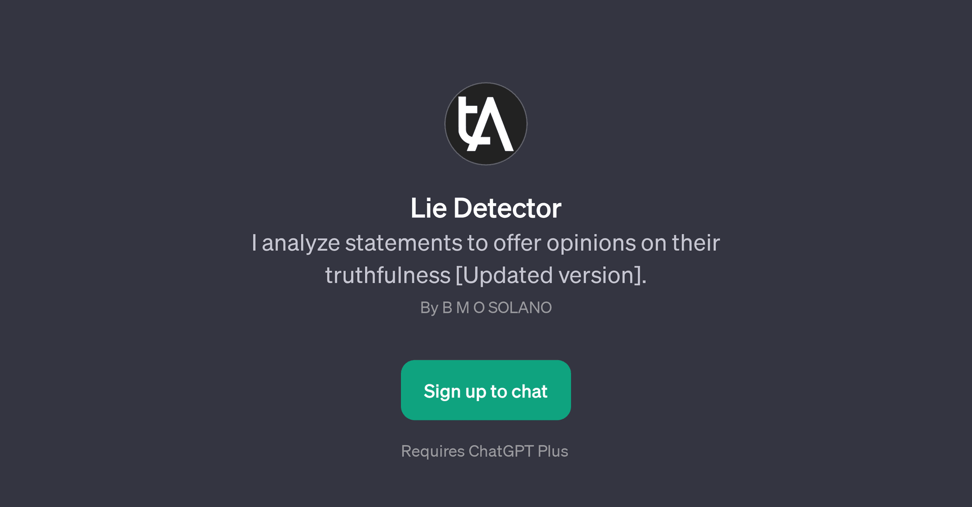 Lie Detector