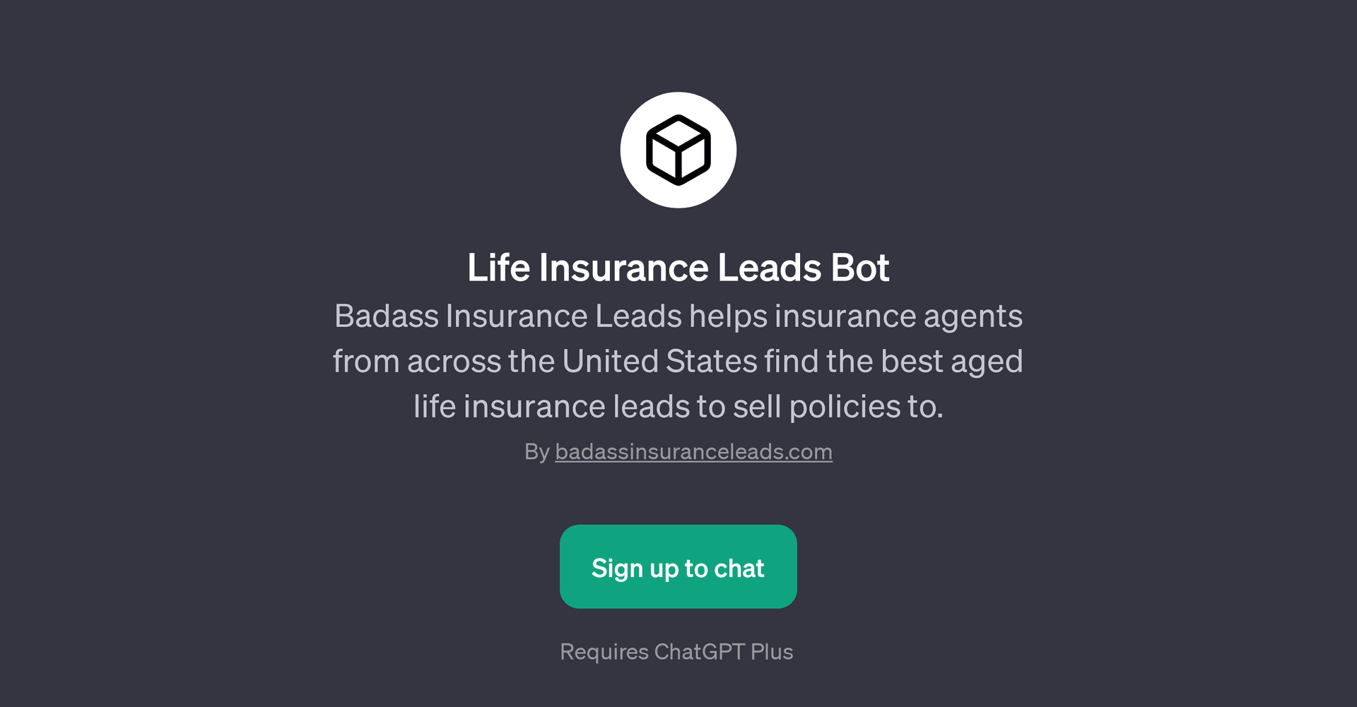Life Insurance Leads Bot