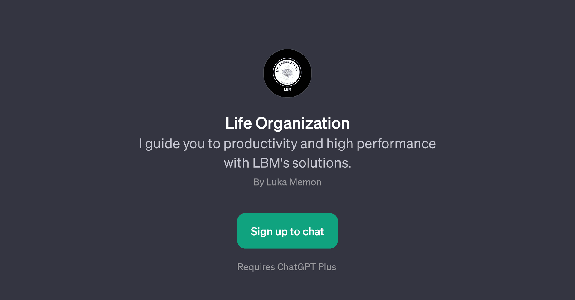 Life Organization
