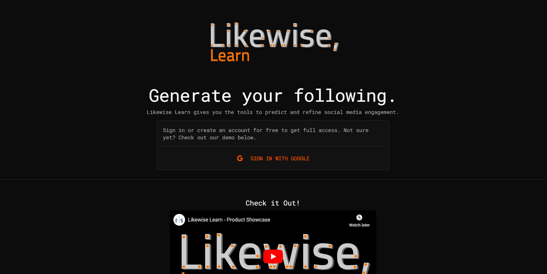 Likewise Learn