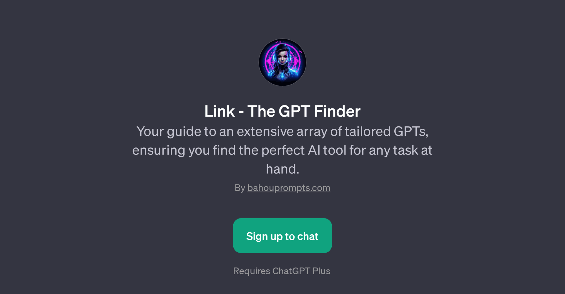 Link - The GPT Finder