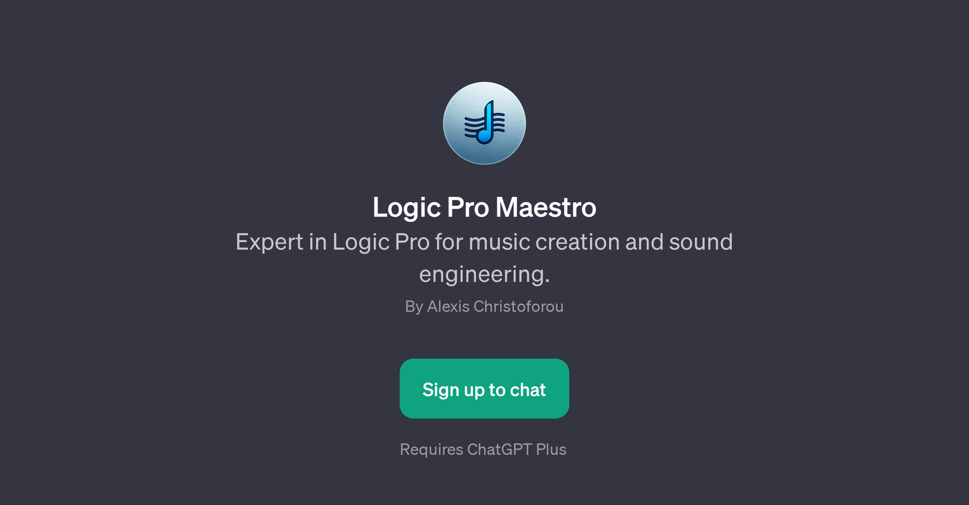 Logic Pro Maestro