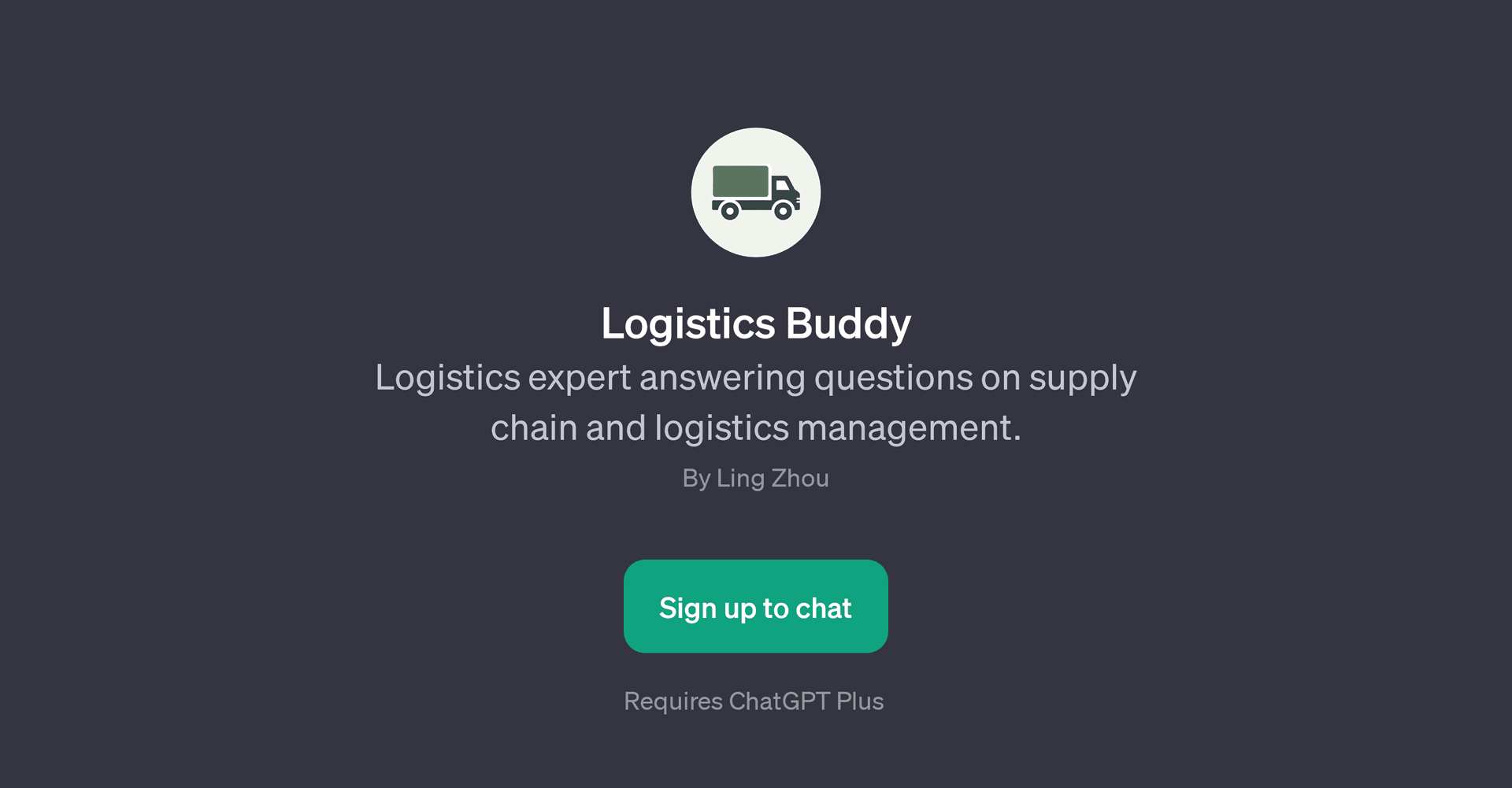 Logistics Buddy