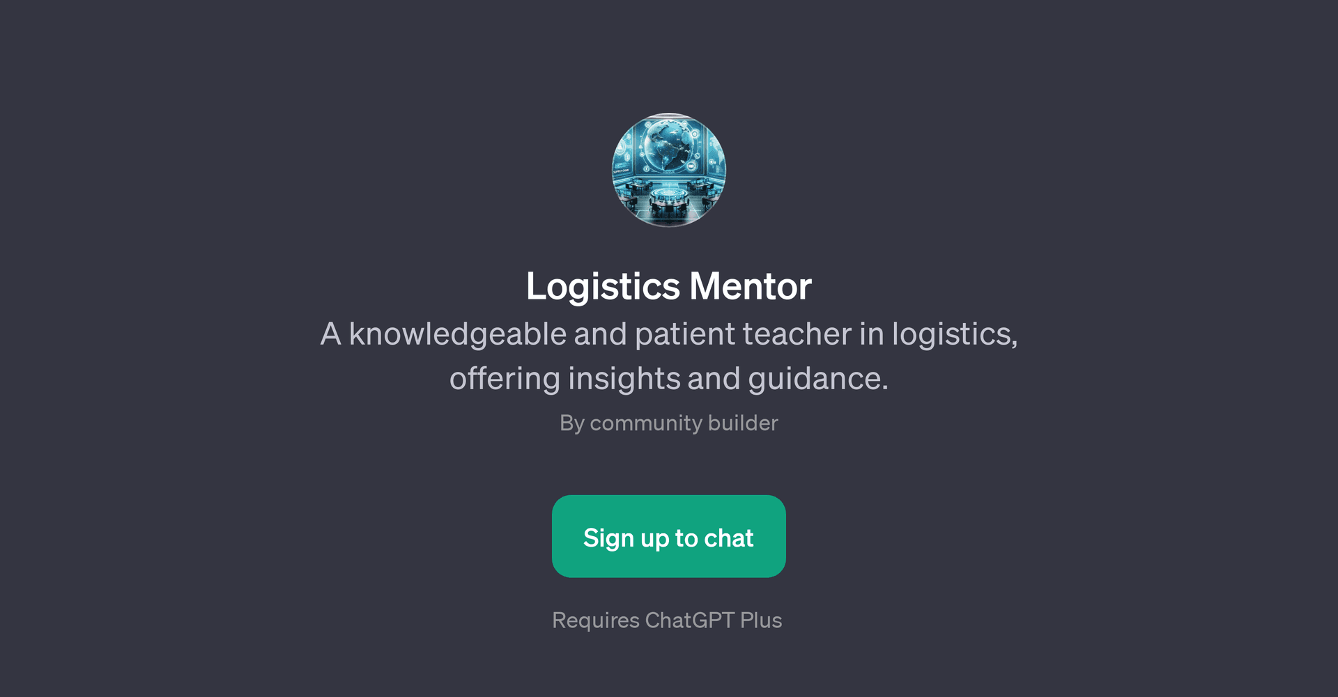 Logistics Mentor