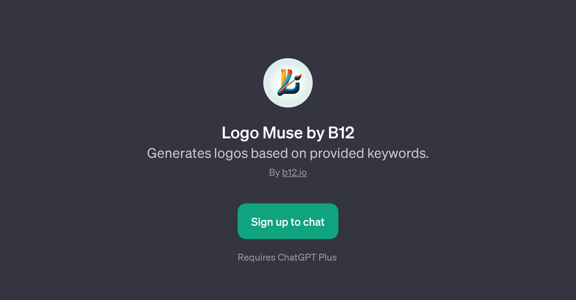 Logo Muse by B12