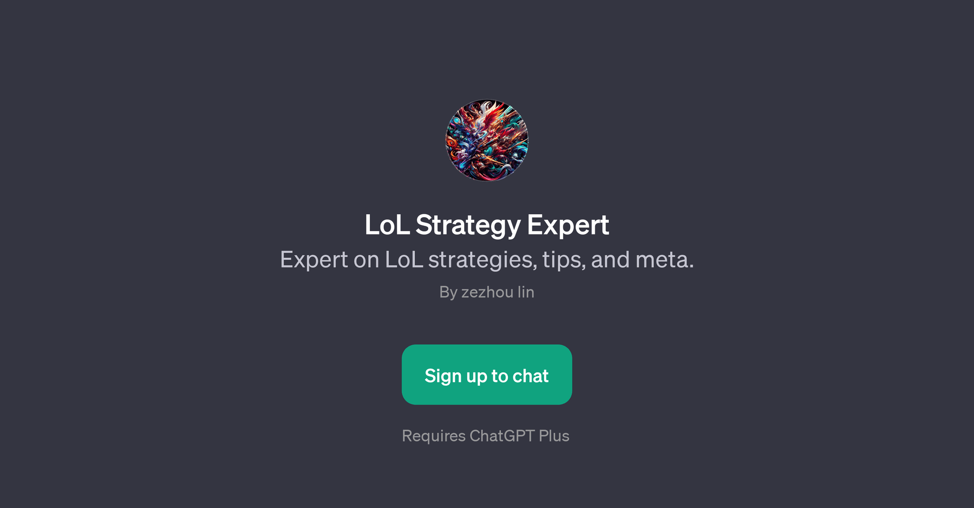 LoL Strategy Expert