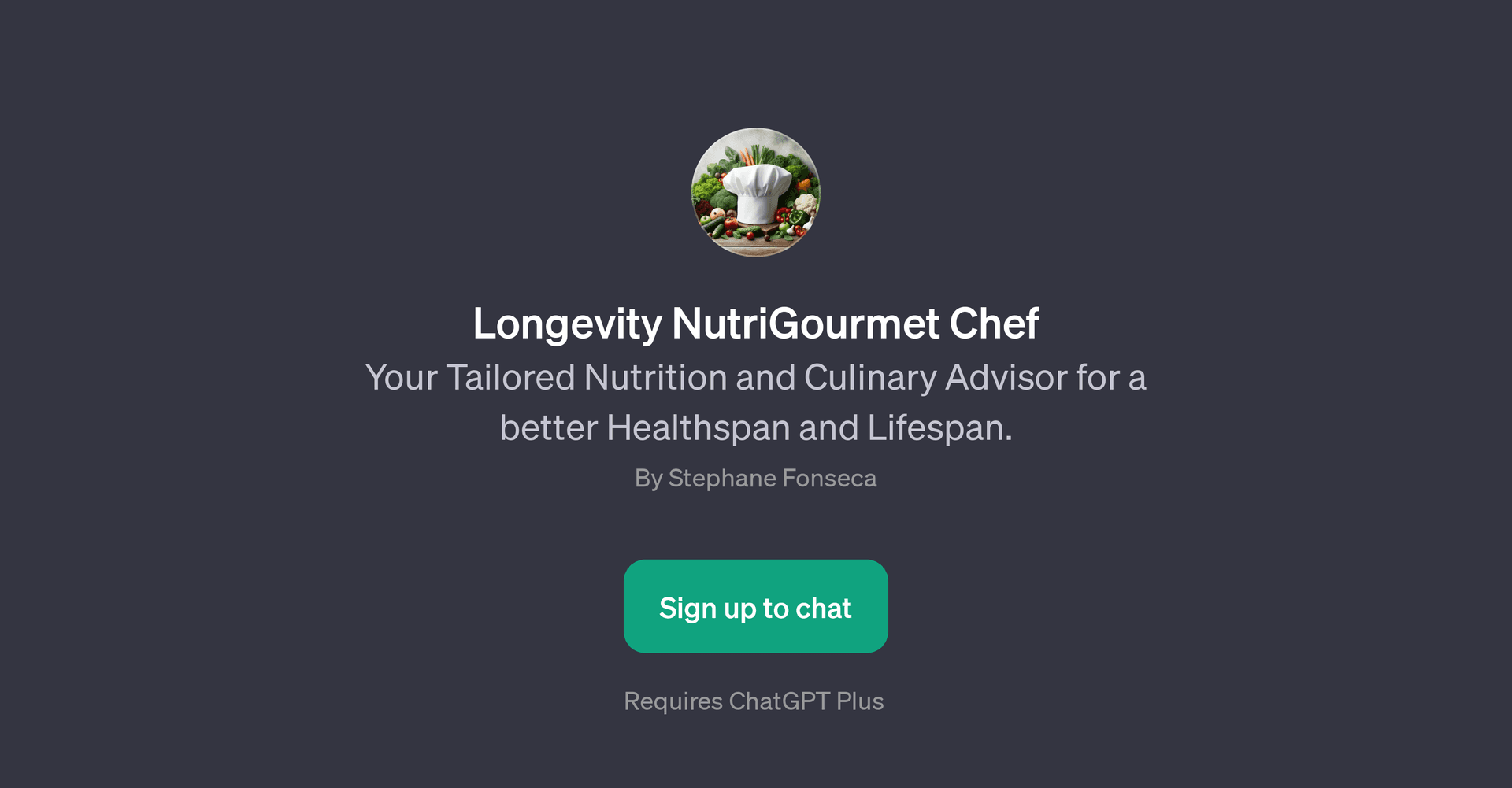 Longevity NutriGourmet Chef