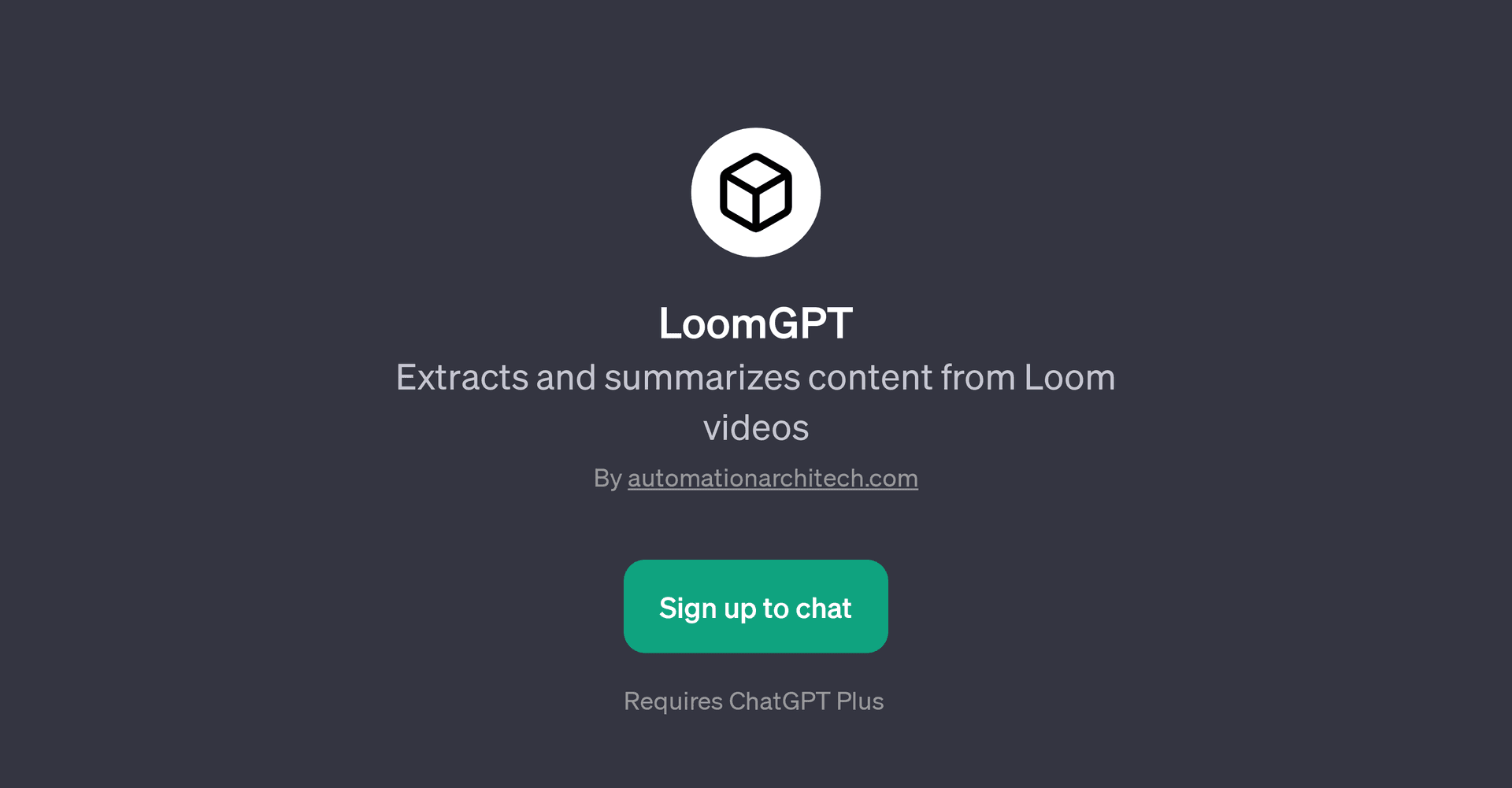 LoomGPT