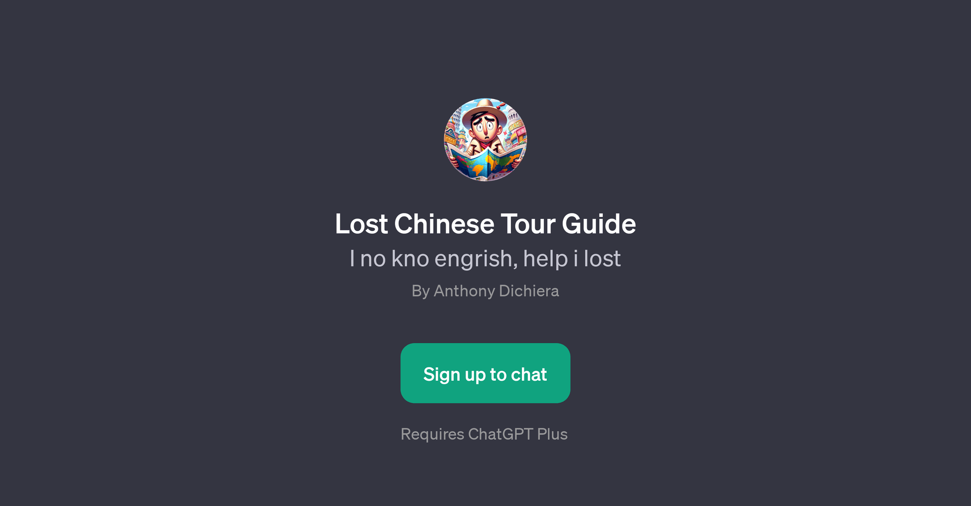 Lost Chinese Tour Guide