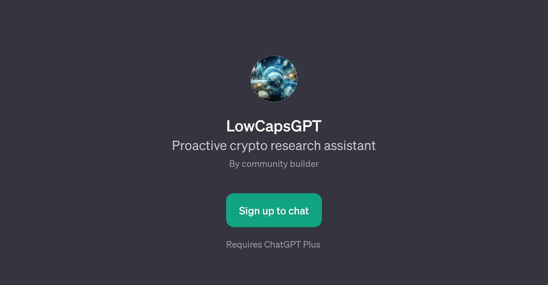 LowCapsGPT