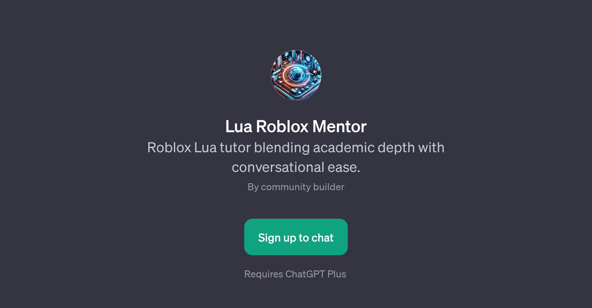 Lua Roblox Mentor