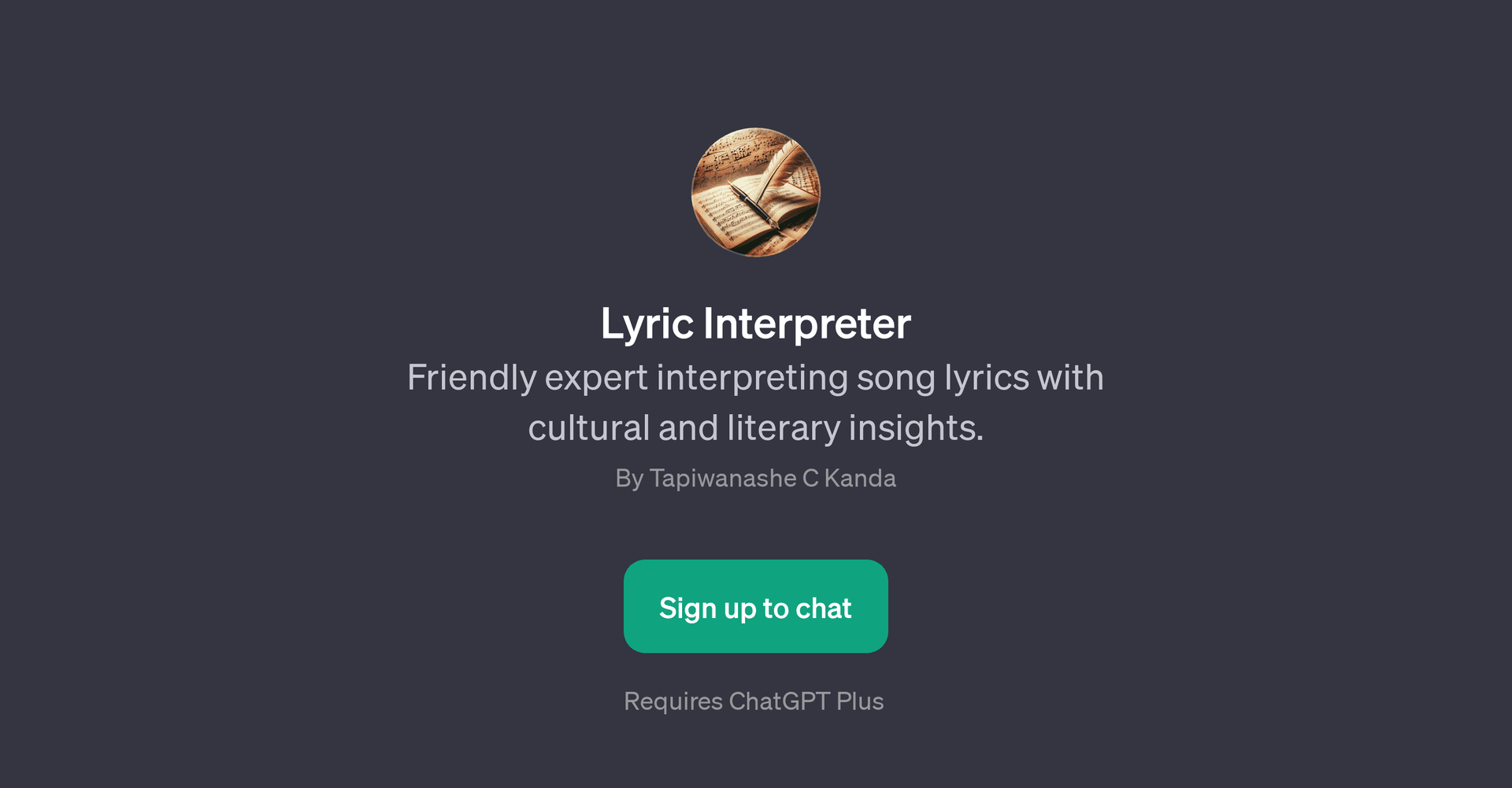 Lyric Interpreter