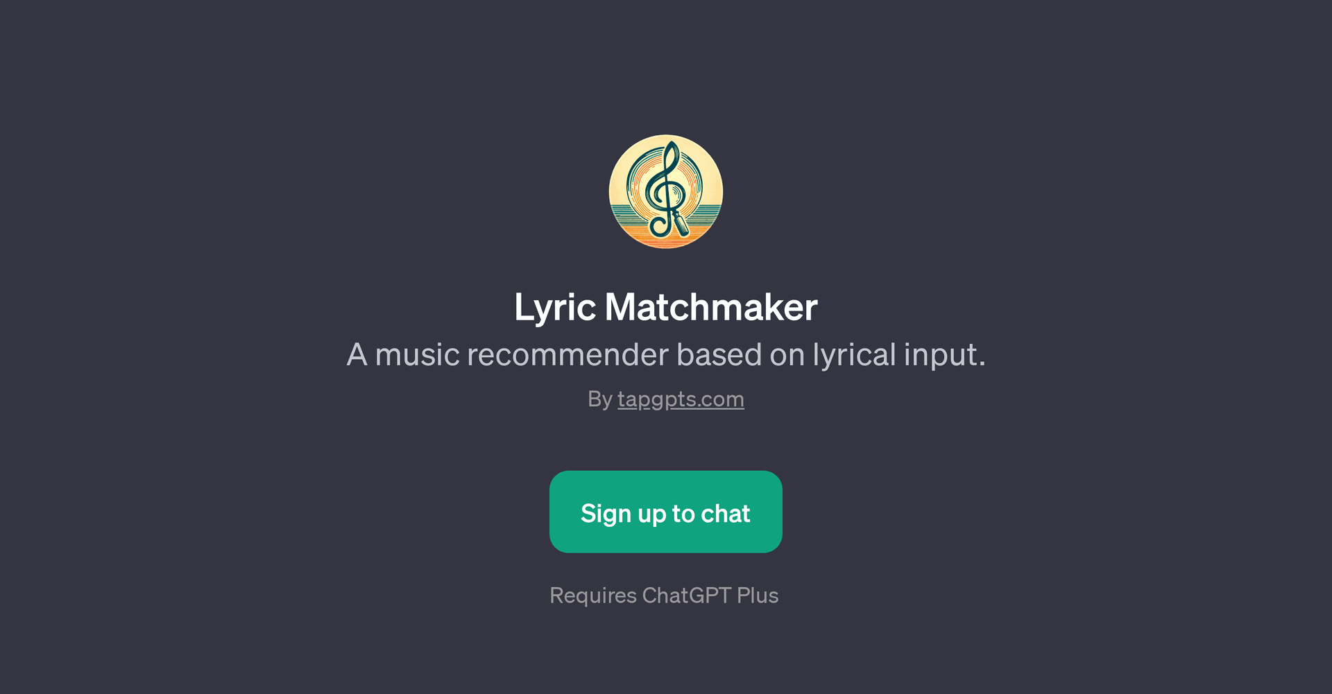 Lyric Matchmaker