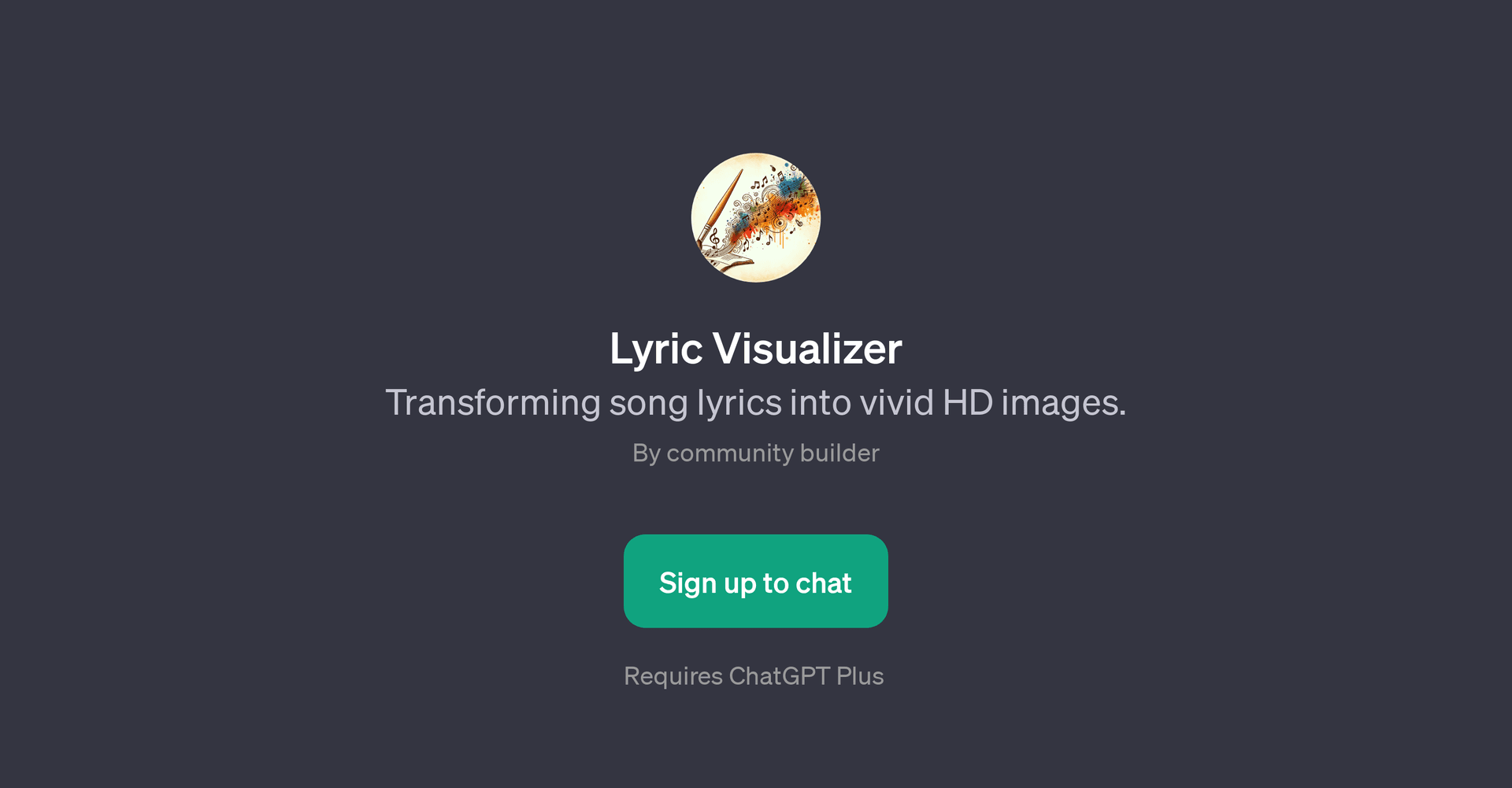 Lyric Visualizer