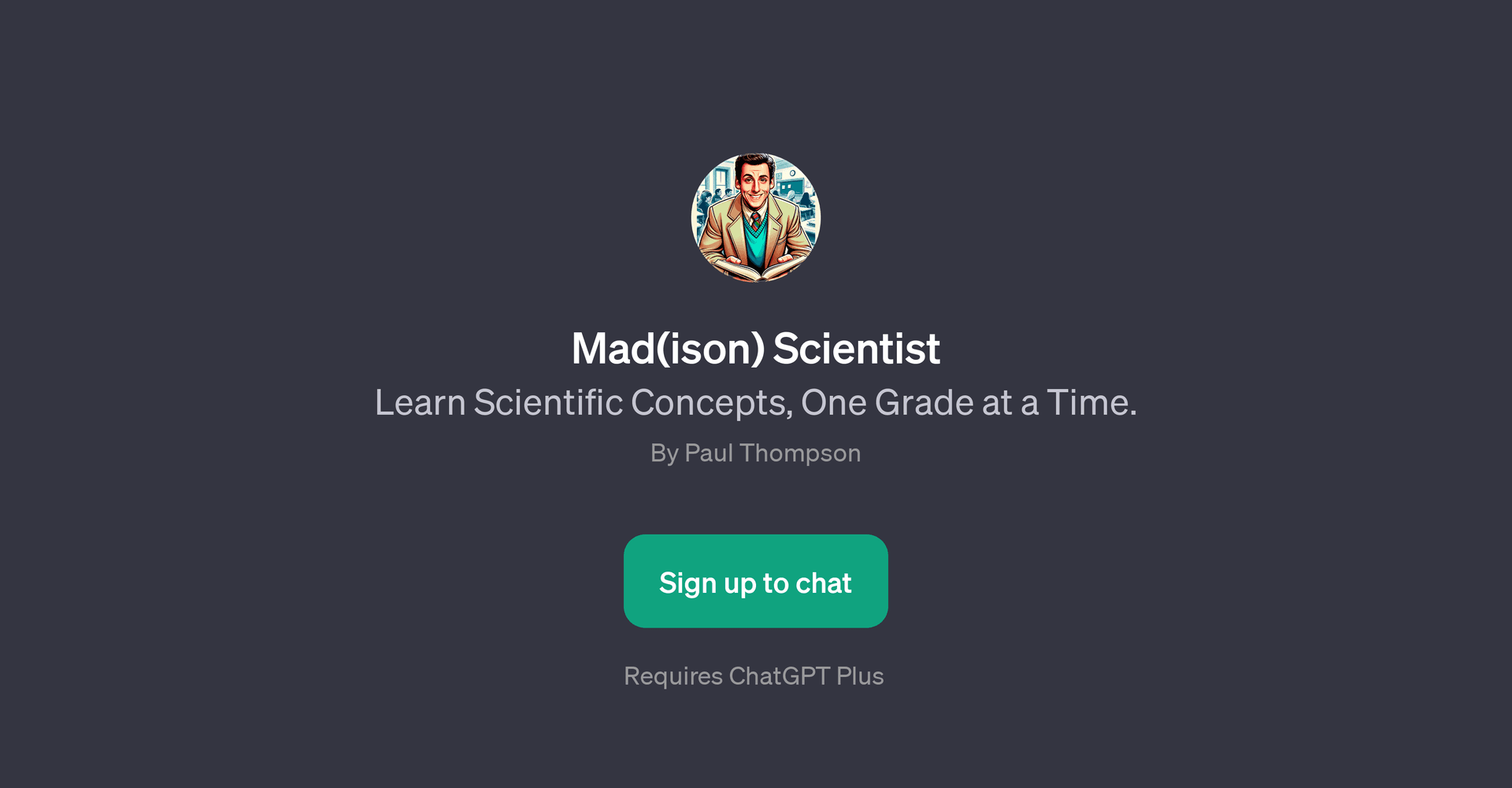 Mad(ison) Scientist