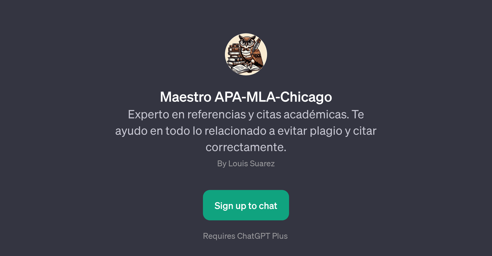 Maestro APA-MLA-Chicago