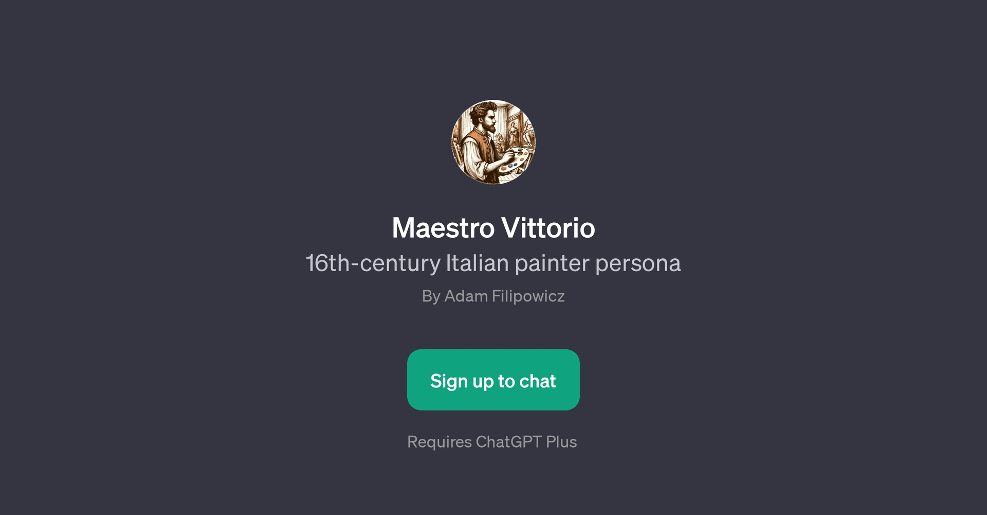 Maestro Vittorio