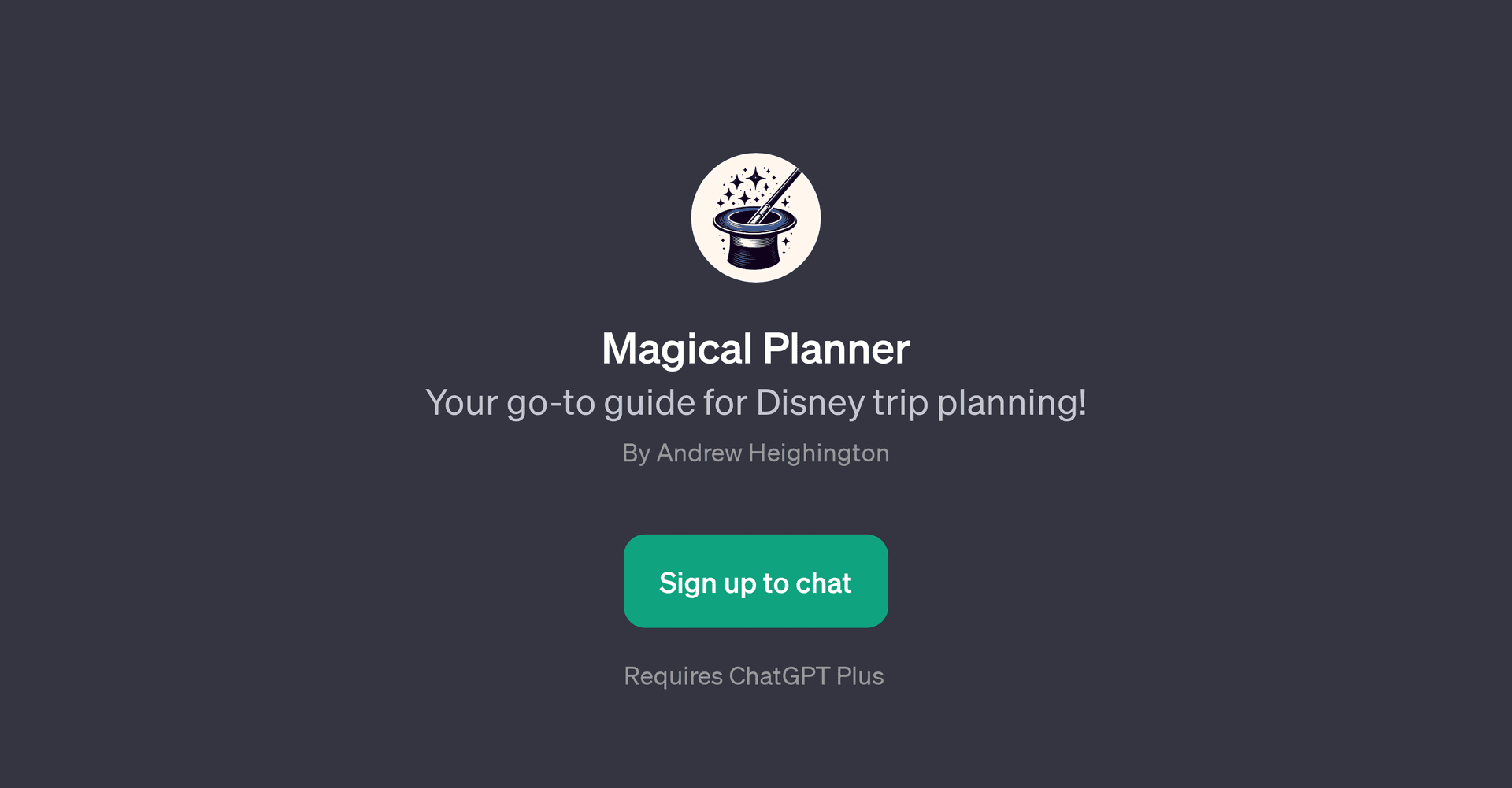 Magical Planner