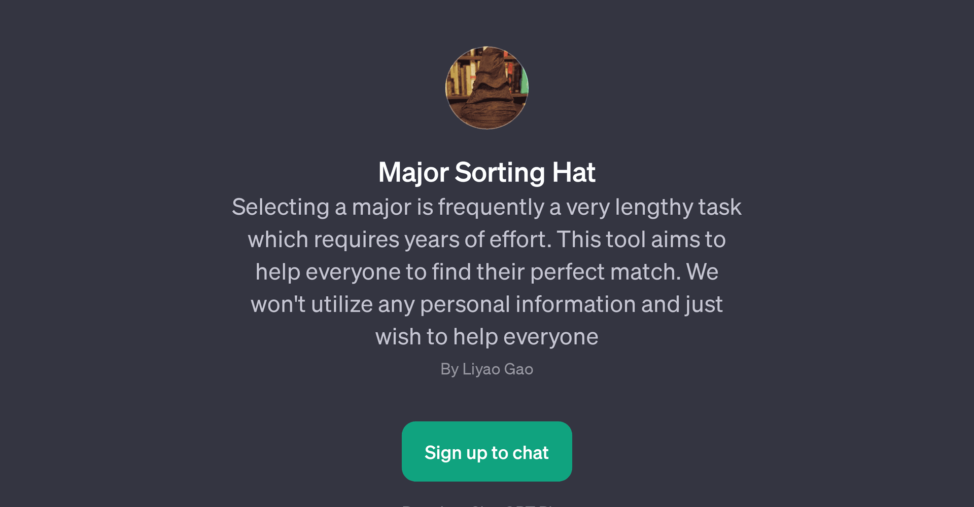 Major Sorting Hat