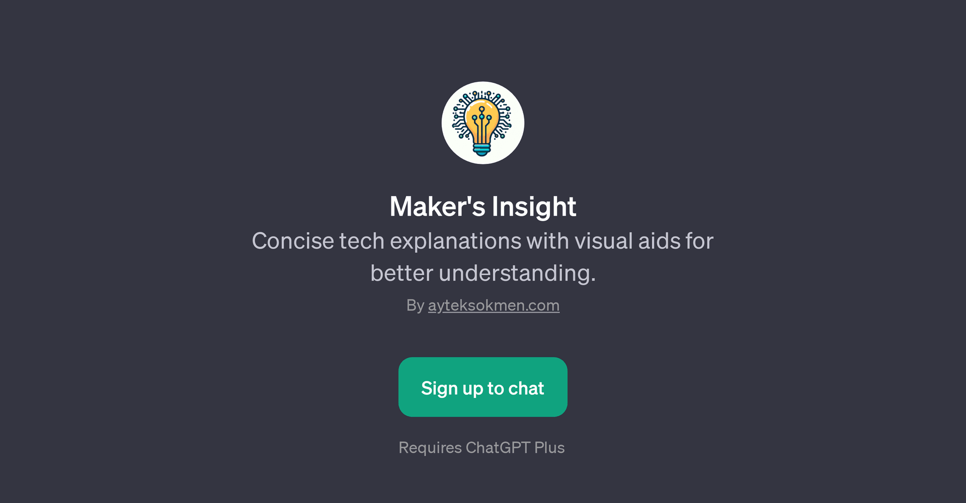 Maker's Insight