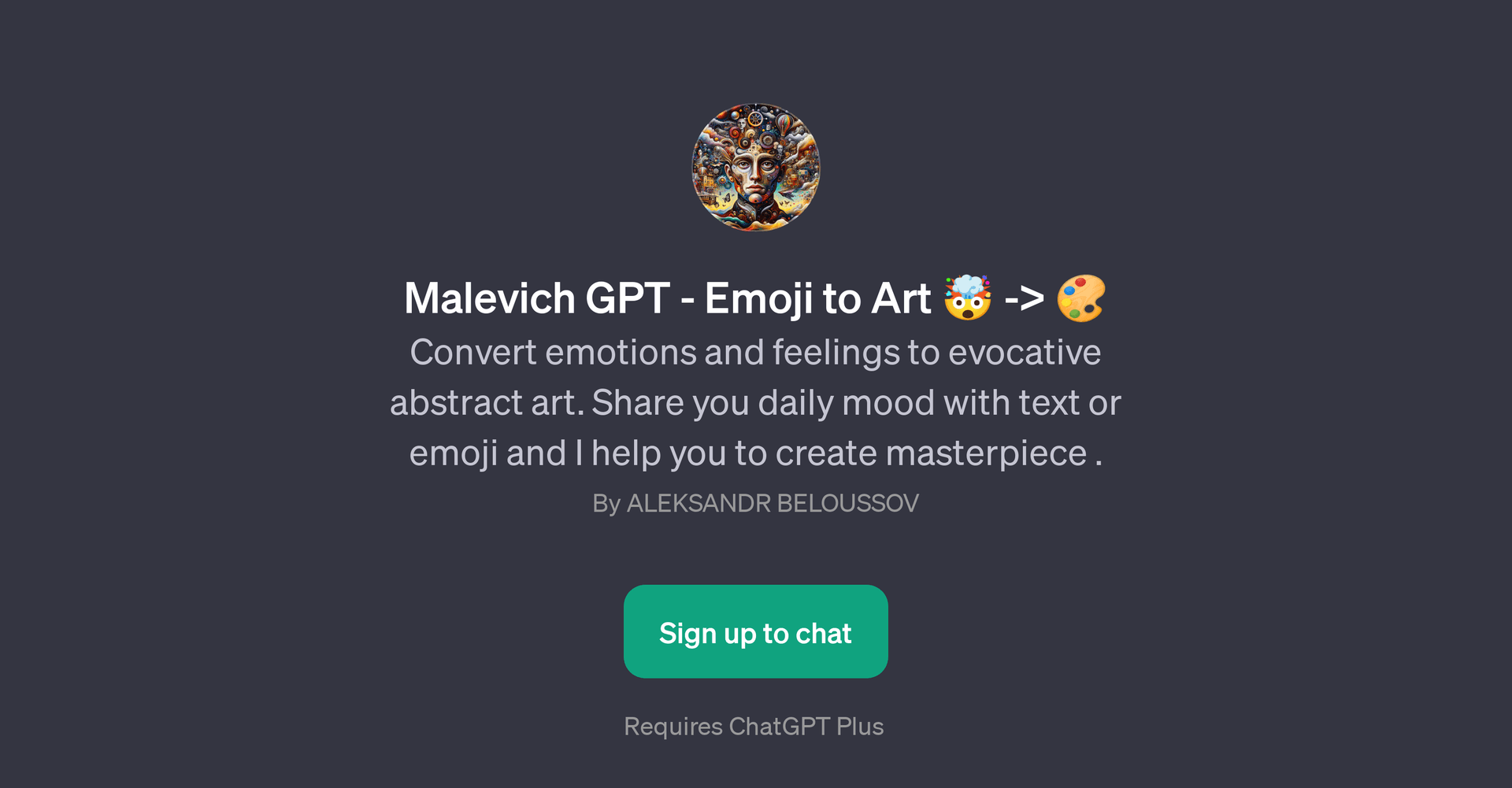 Malevich GPT - Emoji to Art