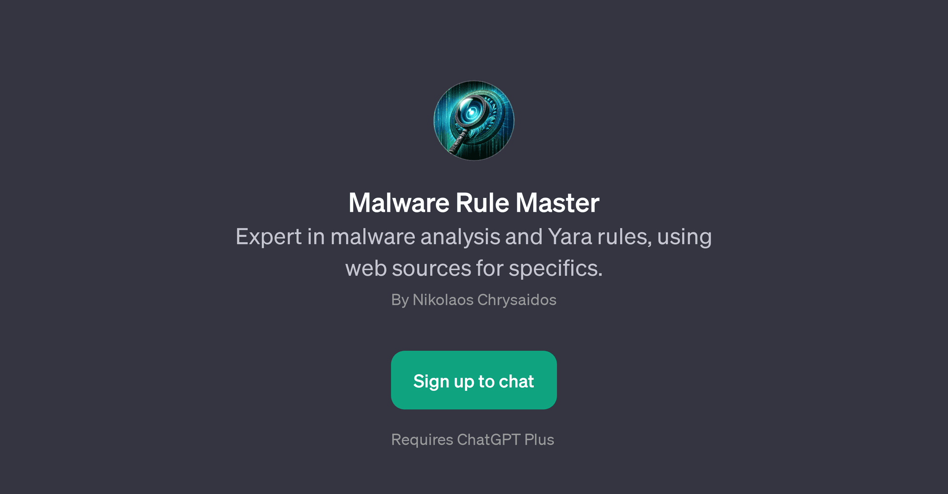 Malware Rule Master