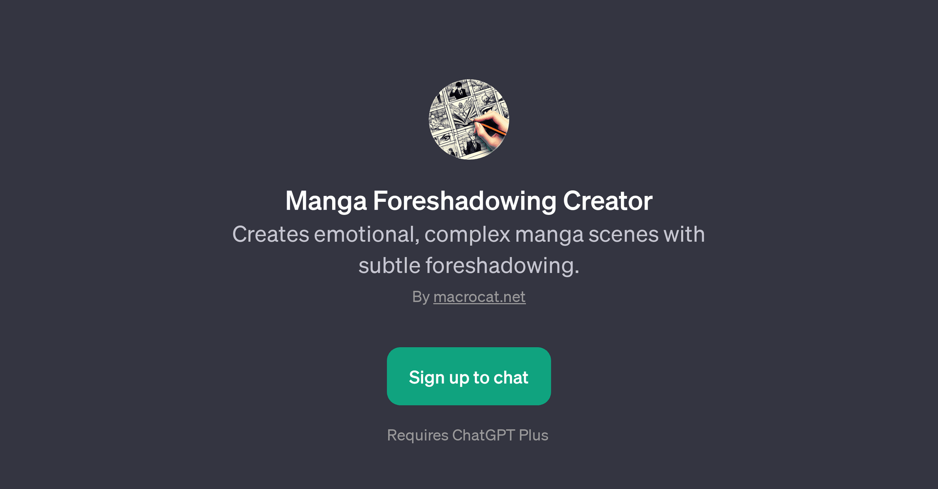 Manga Foreshadowing Creator