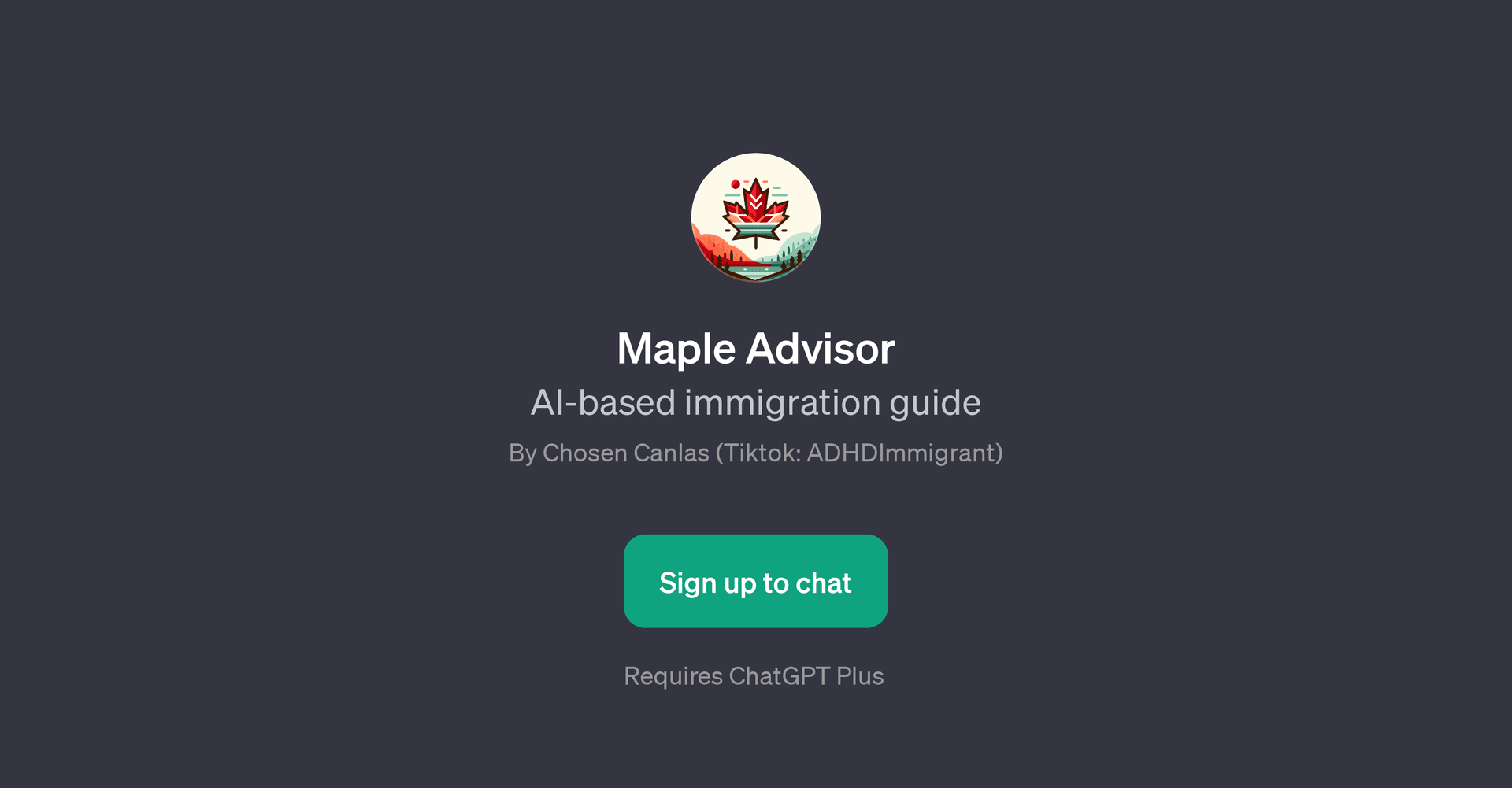 Maple Advisor