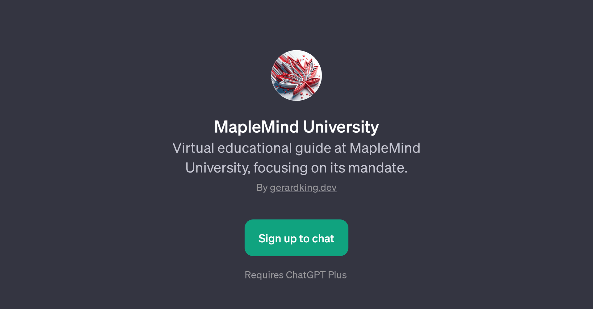 MapleMind University