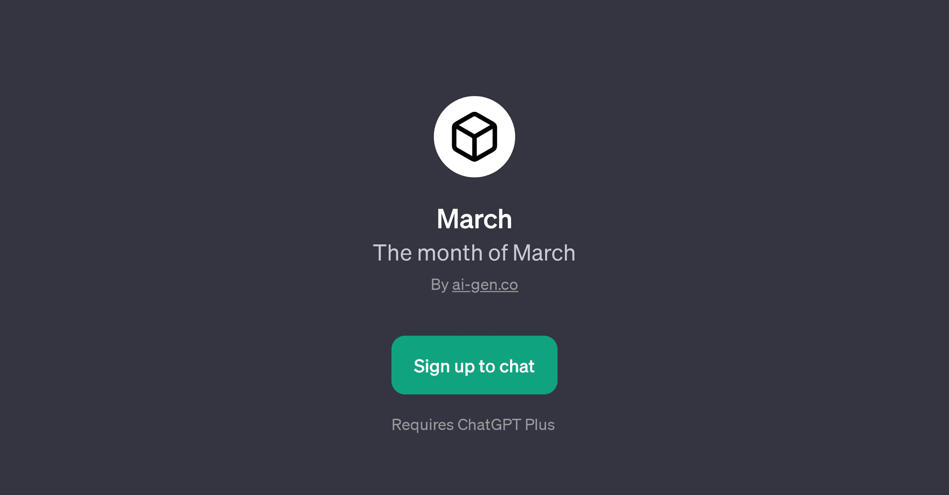 March