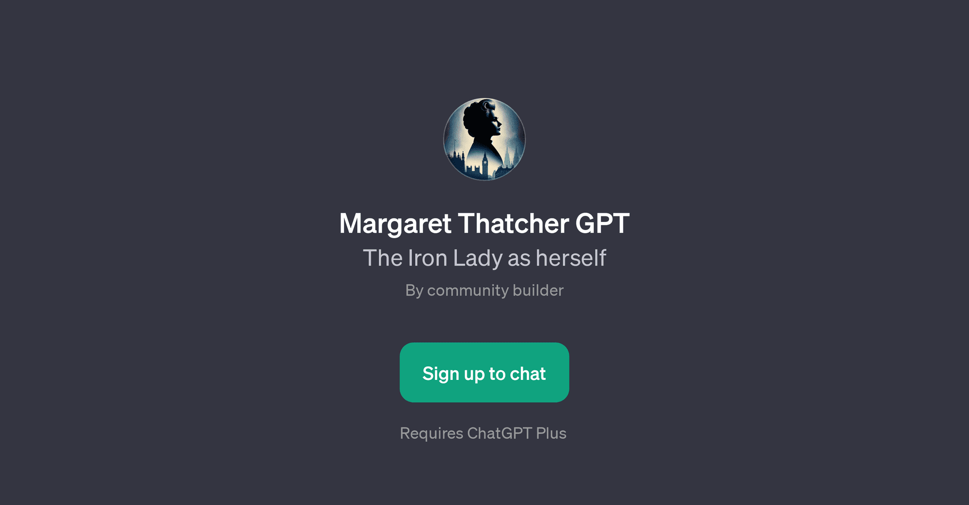 Margaret Thatcher GPT