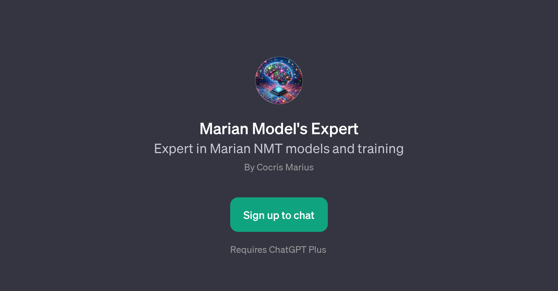 Marian Model's Expert