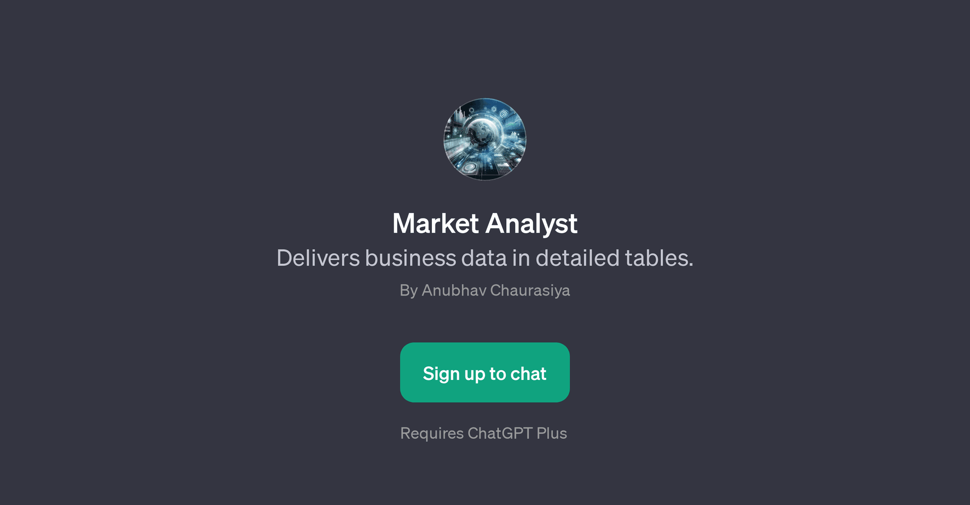 Market Analyst