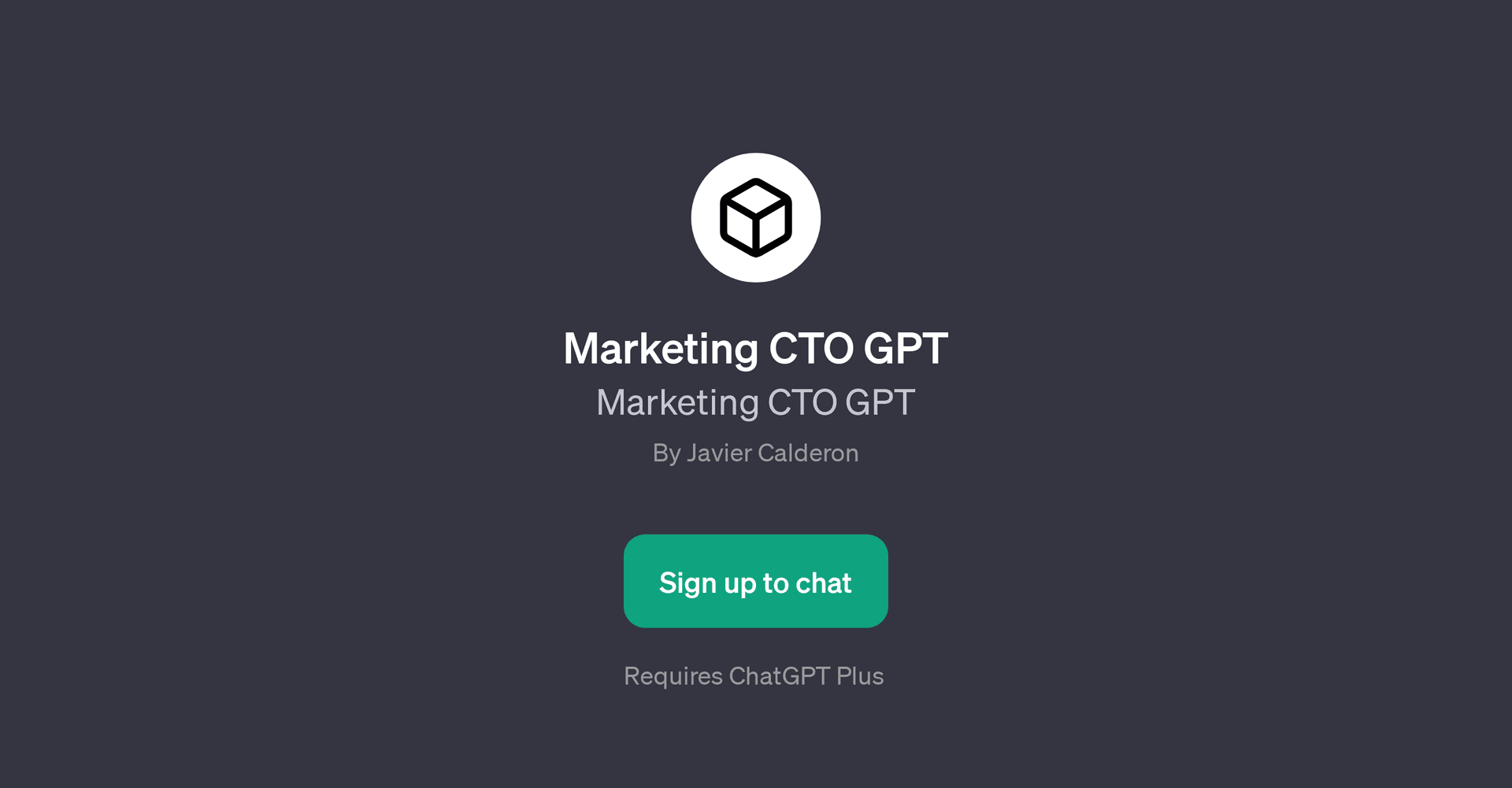 Marketing CTO GPT